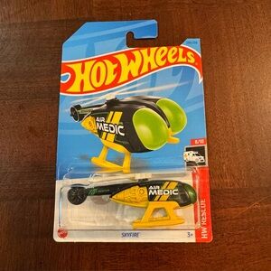 Mattel Hot Wheels Skyfire HW Rescue Helicopter Die Cast Toy Vehicles 239/250